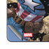 Marvel Captain America Epic Shield Break Galaxy Z Fold5 5G Skin