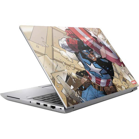 Marvel Captain America Epic Shield Break HP ZBook Fury 16 G10 Skin