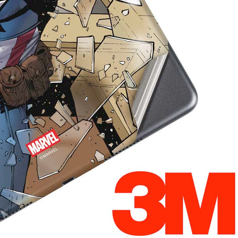 Marvel Captain America Epic Shield Break iPad Skins