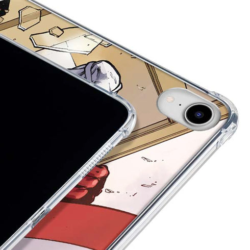 Marvel Captain America Epic Shield Break iPad 11th Gen (2025) Clear Case