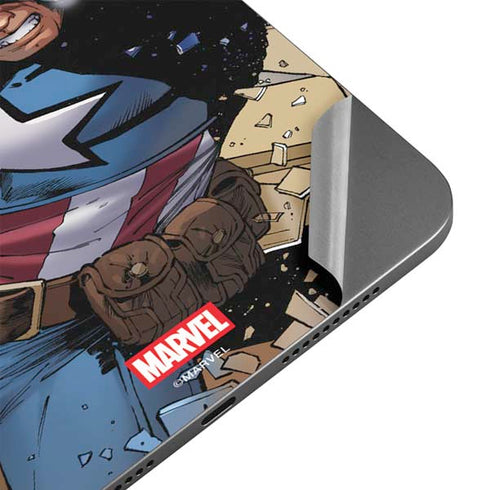 Marvel Captain America Epic Shield Break Apple iPad Mini Skin