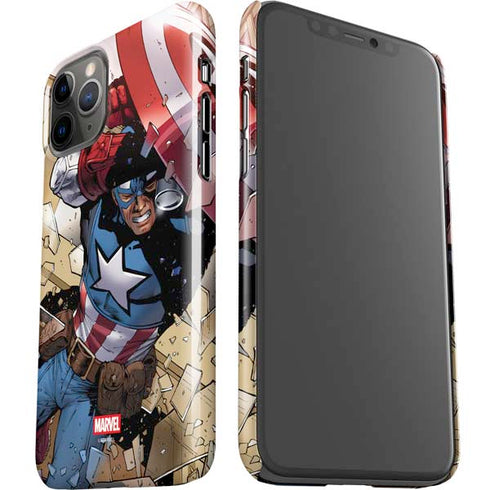 Marvel Captain America Epic Shield Break iPhone 11 Pro Lite Case