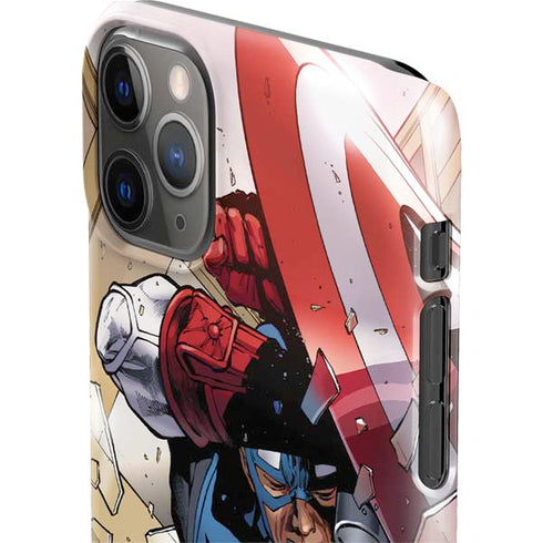 Marvel Captain America Epic Shield Break iPhone 11 Pro Max Lite Case