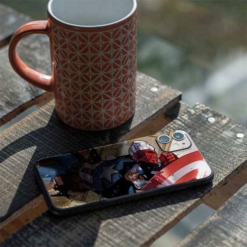 Marvel Captain America Epic Shield Break iPhone 11 Skin