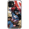 Marvel Captain America Epic Shield Break iPhone 12 Clear Case