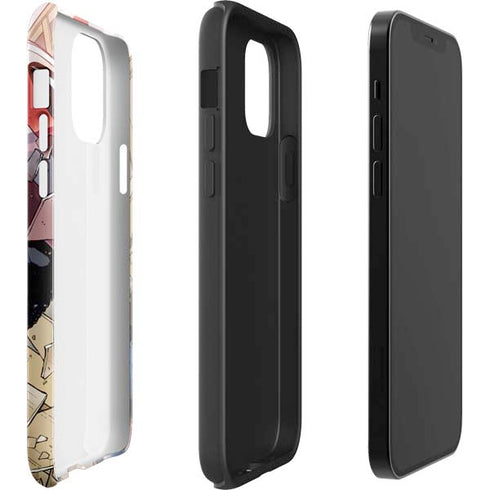 Marvel Captain America Epic Shield Break iPhone 12 Impact Case