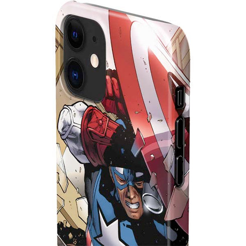 Marvel Captain America Epic Shield Break iPhone 12 Mini Lite Case