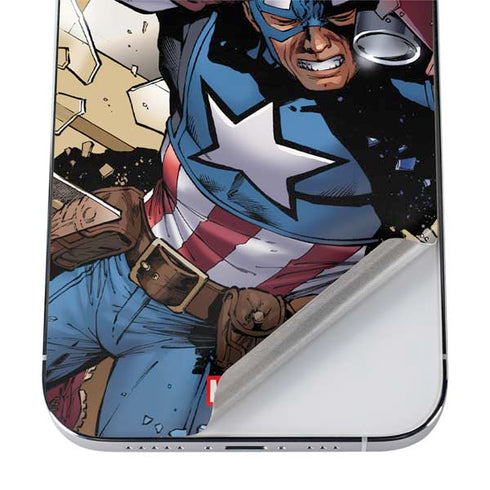 Marvel Captain America Epic Shield Break iPhone 12 Pro Skin
