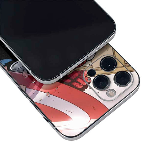 Marvel Captain America Epic Shield Break iPhone 12 Pro Skin