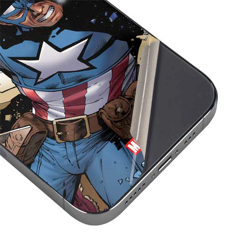 Marvel Captain America Epic Shield Break iPhone 13 Pro Max Skin