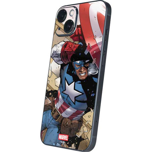 Marvel Captain America Epic Shield Break iPhone 13 Skin