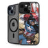 Marvel Captain America Epic Shield Break iPhone 15 Plus Kickstand Case