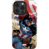 Marvel Captain America Epic Shield Break iPhone 15 Pro Impact Case