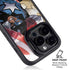 Marvel Captain America Epic Shield Break iPhone 15 Pro Kickstand Case