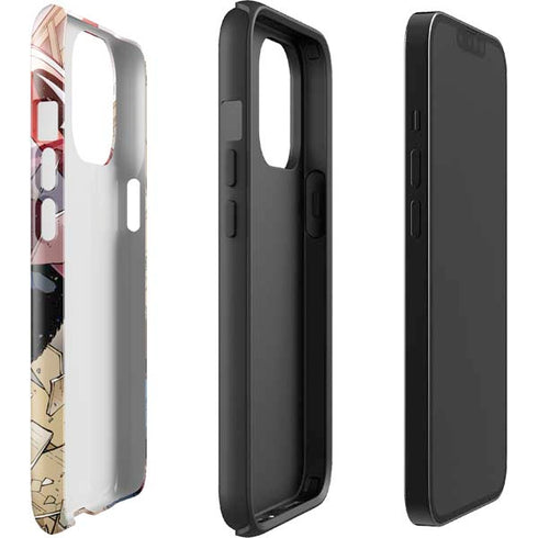 Marvel Captain America Epic Shield Break iPhone 15 Pro Max Impact Case