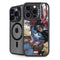 Marvel Captain America Epic Shield Break iPhone 15 Pro Max Kickstand Case