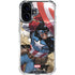 Marvel Captain America Epic Shield Break iPhone 16 Plus Clear Case