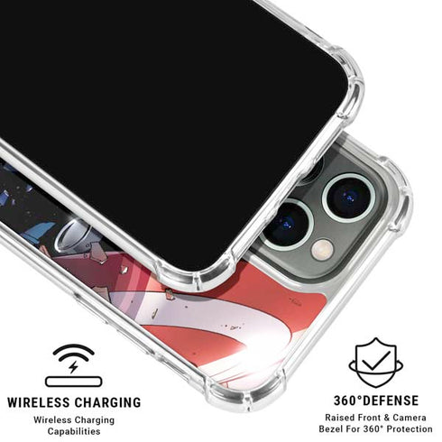 Marvel Captain America Epic Shield Break iPhone 16 Pro Max Clear Case