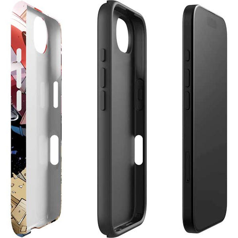 Marvel Captain America Epic Shield Break iPhone 16e Impact Case