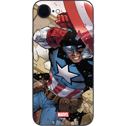 Marvel Captain America Epic Shield Break iPhone 16e Skin