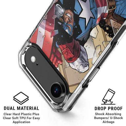 Marvel Captain America Epic Shield Break iPhone 17 Air MagSafe Case