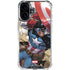 Marvel Captain America Epic Shield Break iPhone 17 Clear Case