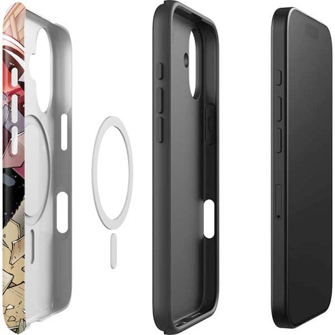 Marvel Captain America Epic Shield Break iPhone 17 Magsafe Impact Case