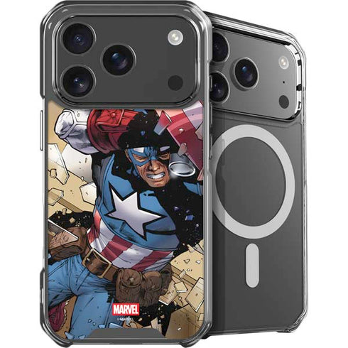 Marvel Captain America Epic Shield Break iPhone 17 Pro Max MagSafe Case
