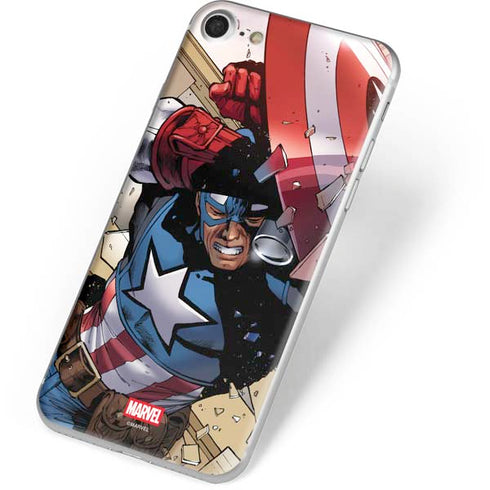 Marvel Captain America Epic Shield Break iPhone 7 Skin