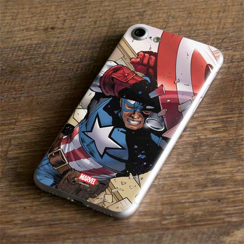 Marvel Captain America Epic Shield Break iPhone 7 Skin