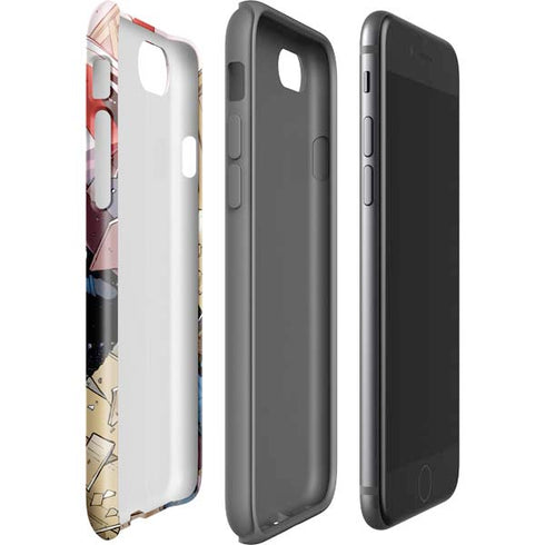 Marvel Captain America Epic Shield Break iPhone SE (2nd & 3rd Gen) Pro Case