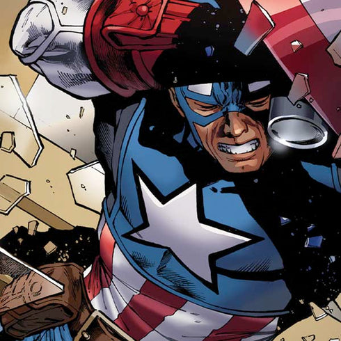 Marvel Captain America Epic Shield Break iPhone XS Skin