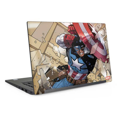 Marvel Captain America Epic Shield Break Dell Latitude Skin