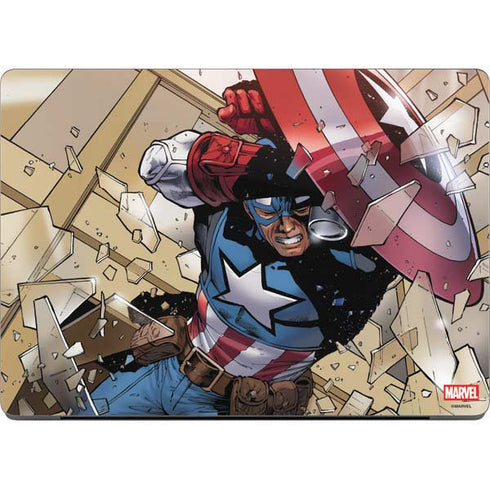 Marvel Captain America Epic Shield Break MacBook Pro 14in (2021-24) Skin