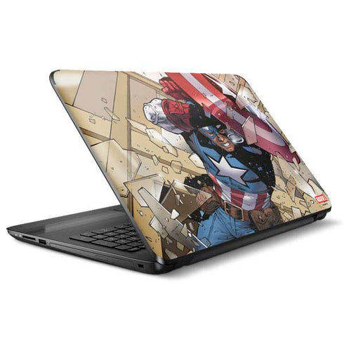 Marvel Captain America Epic Shield Break HP Notebook Skin