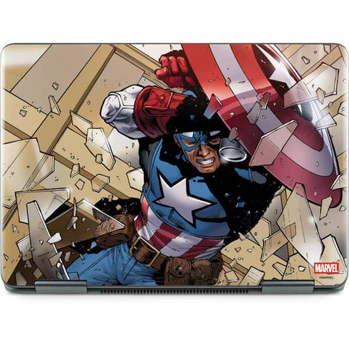 Marvel Captain America Epic Shield Break Notebook 9 Pro 13in (2017) Skin