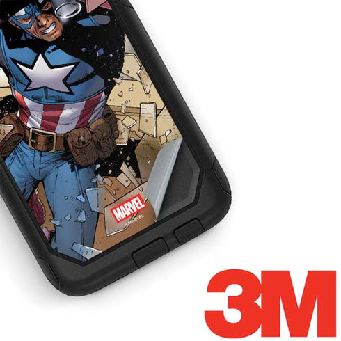 Marvel Captain America Epic Shield Break Otterbox Commuter Galaxy Skin