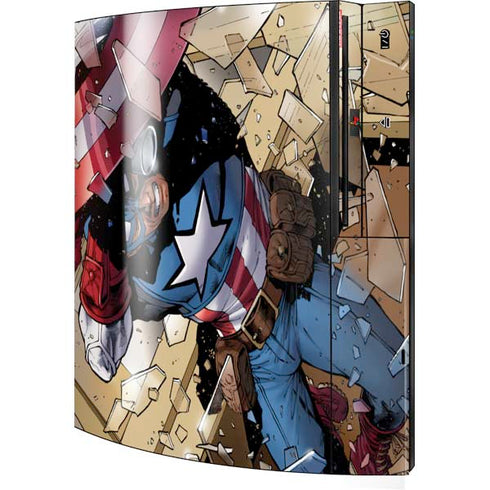 Marvel Captain America Epic Shield Break Playstation 3 & PS3 Skin