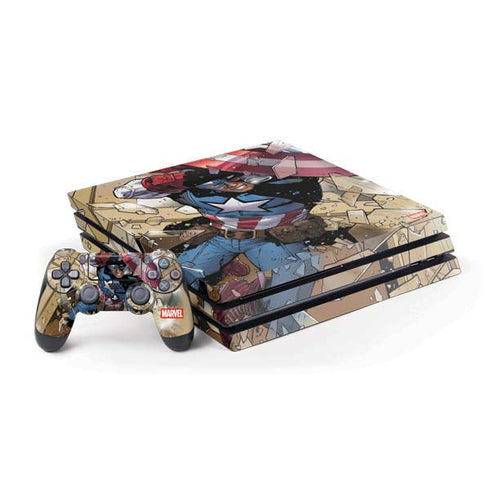 Marvel Captain America Epic Shield Break PlayStation PS4 Skins