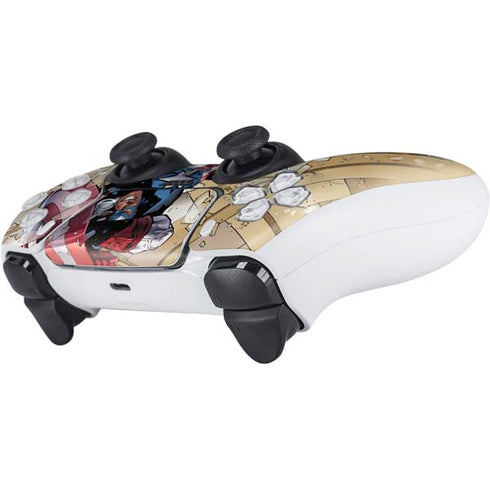 Marvel Captain America Epic Shield Break PS5 Controller Skin