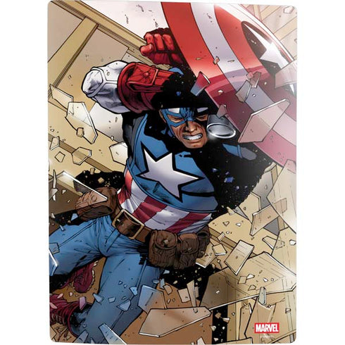 Marvel Captain America Epic Shield Break PS5 Digital Edition Console Skin