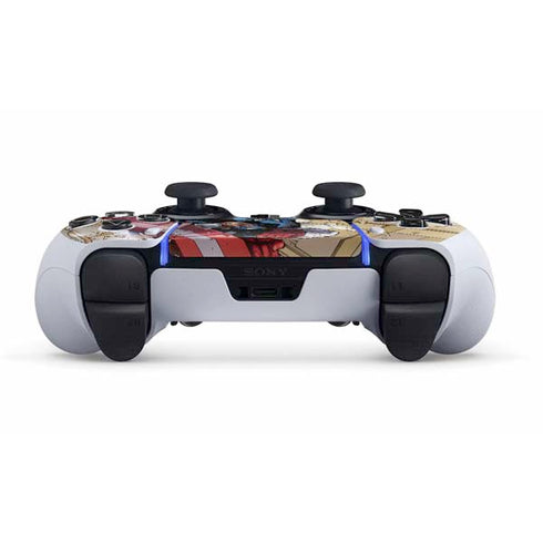 Marvel Captain America Epic Shield Break PS5 DualSense Edge Pro Controller Skin