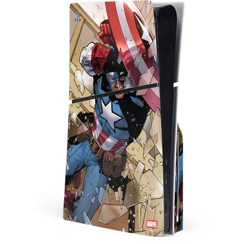 Marvel Captain America Epic Shield Break PlayStation PS5 Skins