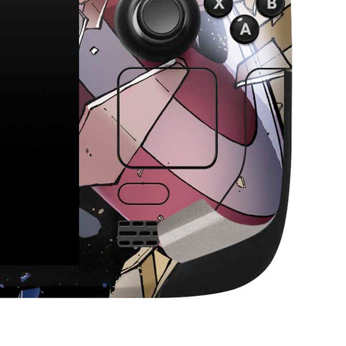 Marvel Captain America Epic Shield Break Steam Deck Handheld Gaming Computer Skin