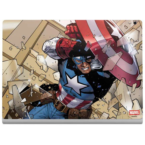 Marvel Captain America Epic Shield Break Surface Book 2 13.5in Skin