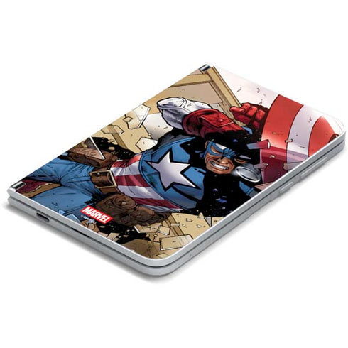 Marvel Captain America Epic Shield Break Surface Duo Skin