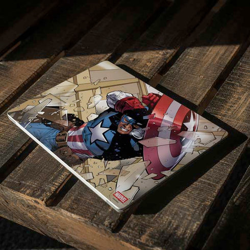 Marvel Captain America Epic Shield Break Surface Laptop 3 13.5in Skin