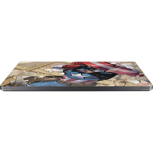 Marvel Captain America Epic Shield Break Surface Laptop 7 13.8in Skin