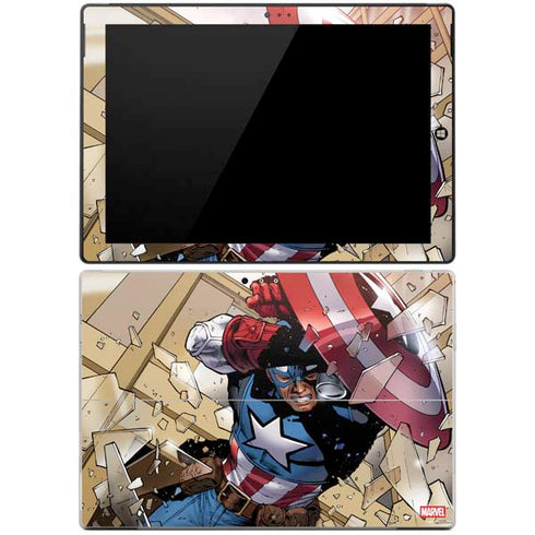 Marvel Captain America Epic Shield Break Surface Pro 3 Skin
