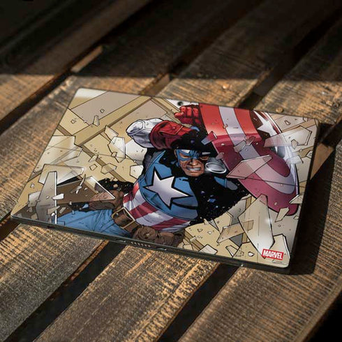 Marvel Captain America Epic Shield Break Surface Pro 7 Skin